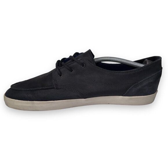 Reef Deckhand 2 Leather Sneakers Dark Navy Blue RF-003364 Men's 12 - Picture 6 of 11